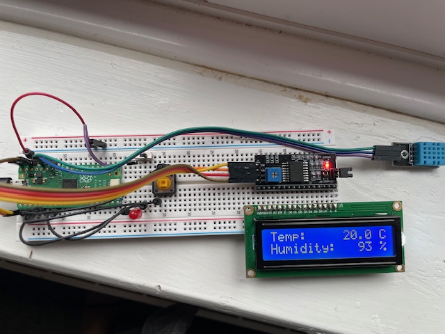 Pi Pico Thermometer